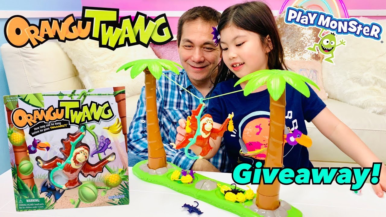 ORANGUTWANG! New Kids Game from PlayMonster! ⚡️ Family Game Night
