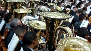 Ensaio Regional Aracaré 150117 Hino 280 Tuba No Grave E Ir. Benjamin Regendo.