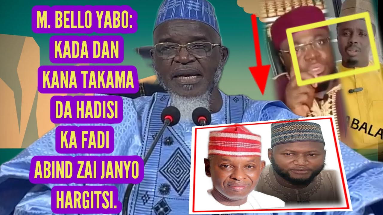  m. bello yabo ya  shawarci malamai kan kiyayar magana inda zata jayo hargitsi, sakon abu salma. 