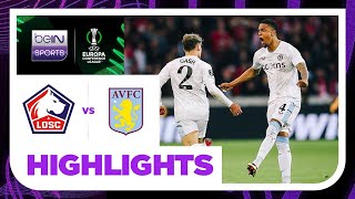 Lille 2-1 Aston Villa (agg. 3-3, pen 3-4) | Europa Conference League 23/24 Match Highlights