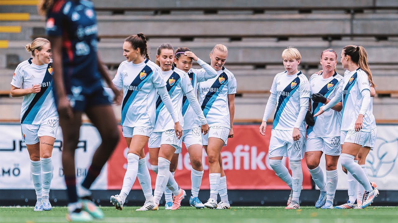 Highlights | FC Rosengård - Djurgården 1-2 | OBOS Damallsvenskan 2025 ...