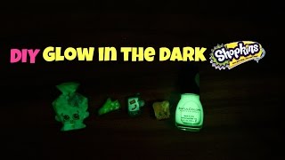 DIY glow in the dark shopkins craft tutorial screenshot 4