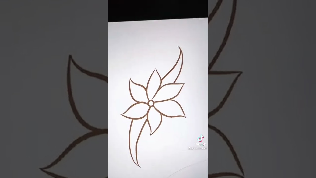 #drawwithme #flowers #polynesiandance