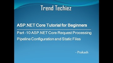 Part-10 ASP.NET Core Request Processing Pipeline Configuration and Static Files (Tamil)