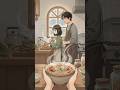 Cozy Rainy Afternoon Cooking 🍜 | Peaceful Farmhouse Kitchen &amp; Relaxing Ghibli Vibes