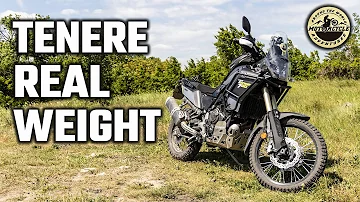 Kolik váží Yamaha XT 700 Ténéré?