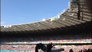 ‏  Veni, veni … canta conmigo  Argentina fans vs Iran Estádio Mineirão Brazil 2014 جماهير الأرجنتين
