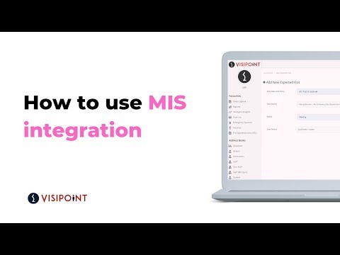 How to use MIS integration | VisiPoint