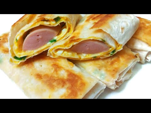 СОСИСКА В ЛАВАШЕ // ПИРОЖКИ из ЛАВАША С СОСИСКОЙ, ЯЙЦОМ И СЫРОМ.. Очень быстро и вкусно
