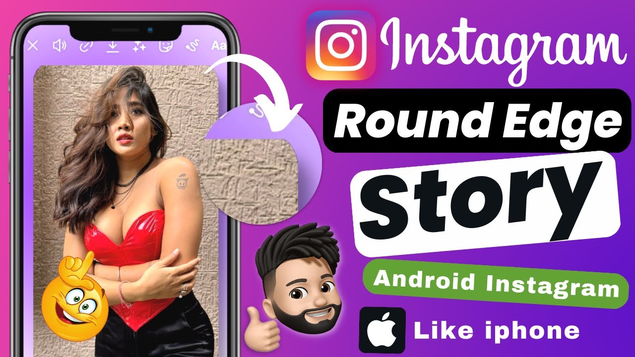 how-to-make-round-edge-instagram-story-border-in-android-instagram