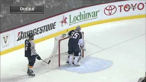 Ryan Suter kicks puck in own net 3/24/11