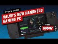 Valve Announces the Steam Deck, a $400 Handheld Gaming PC
