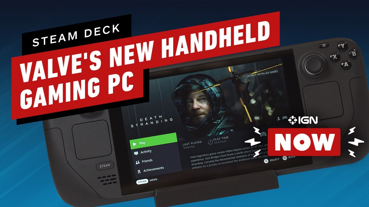 Steam Deck, Valve handheld for PC games, announced for ...