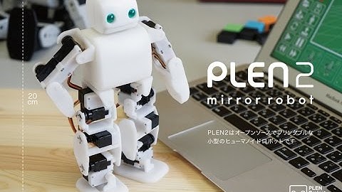 The PLEN2 3D Printable Robot Project Launches PLEN Playground