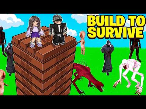 Nag Build ako ng KITKAT House! | Build to Survive | ROBLOX