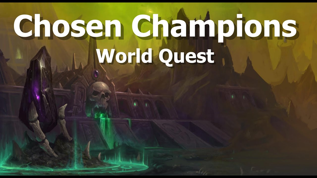 Challenges in Maldraxxus-Chosen Champions World Quest--WoW Shadowlands