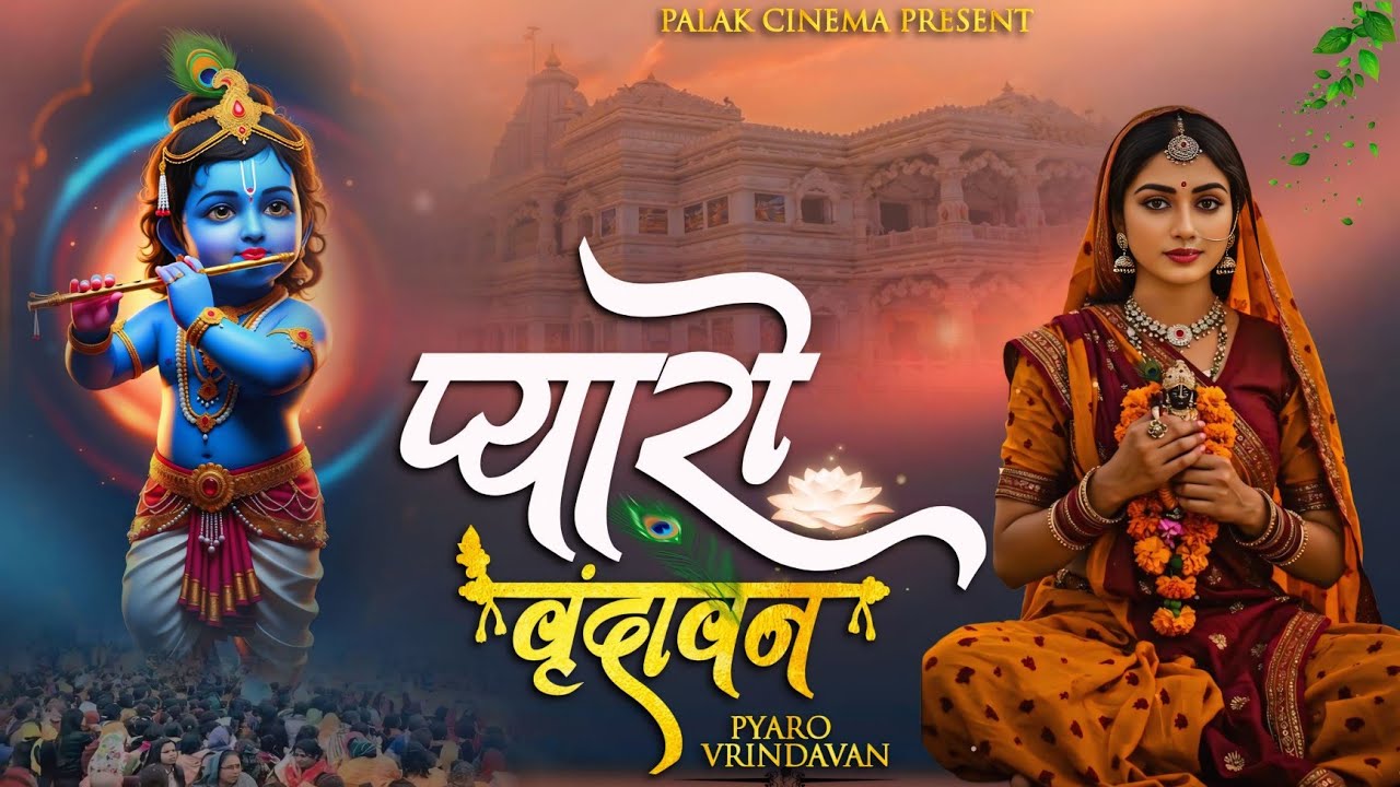 वृंदावन मेरो वृंदावन ~ Vrindavan Pyaro Vrindavan ~ एक बार वृन्दावन आकर तो देखो ~ Vrindavan Bhaja