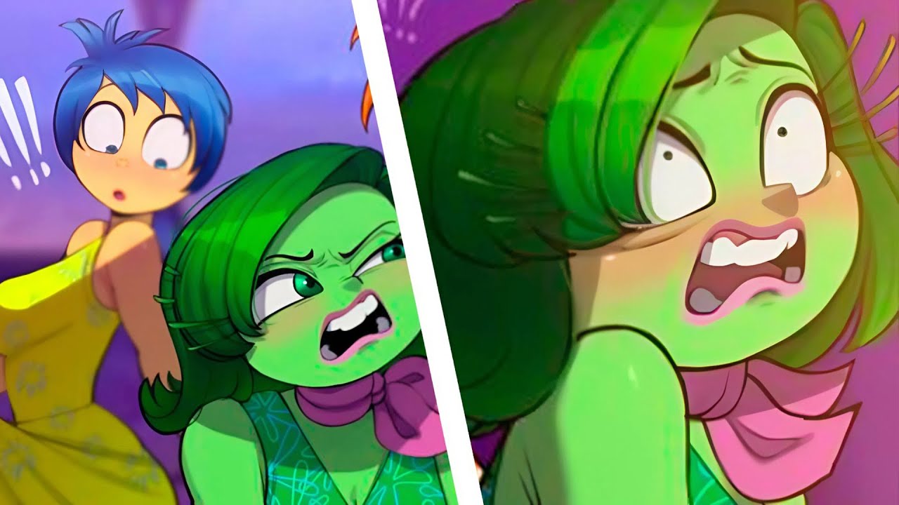 Stuck in an Elevator Together | Inside Out comic dub - YouTube