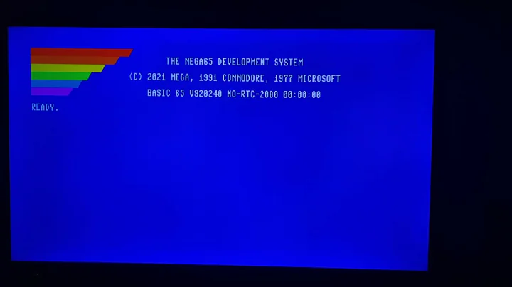 My MEGA65 Development System!