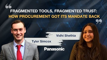 From Fragmented Chaos to Unified Control: How Panasonic Rebuilt Procurement for Speed & Impact