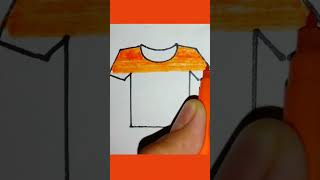 Tiranga t-shirt drawing  #shorts #independenceday #15august screenshot 4