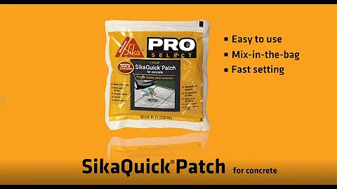 SikaQuick Patch for Concrete Repair