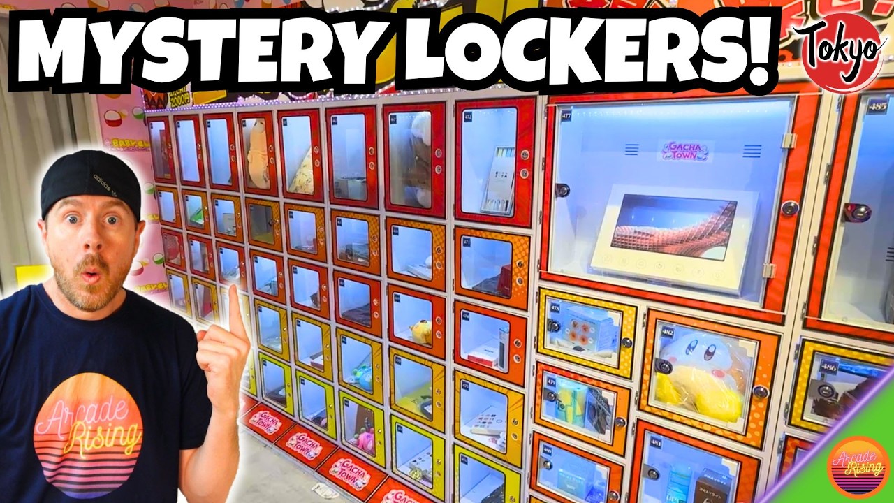 Японские GACHA-шкафчики с загадочными предметами — отличный сувенир!