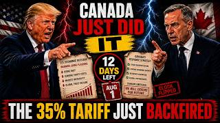 Canada Just Did the UNTHINKABLE — Carney Turned Trump's Aug 1 Clock Around