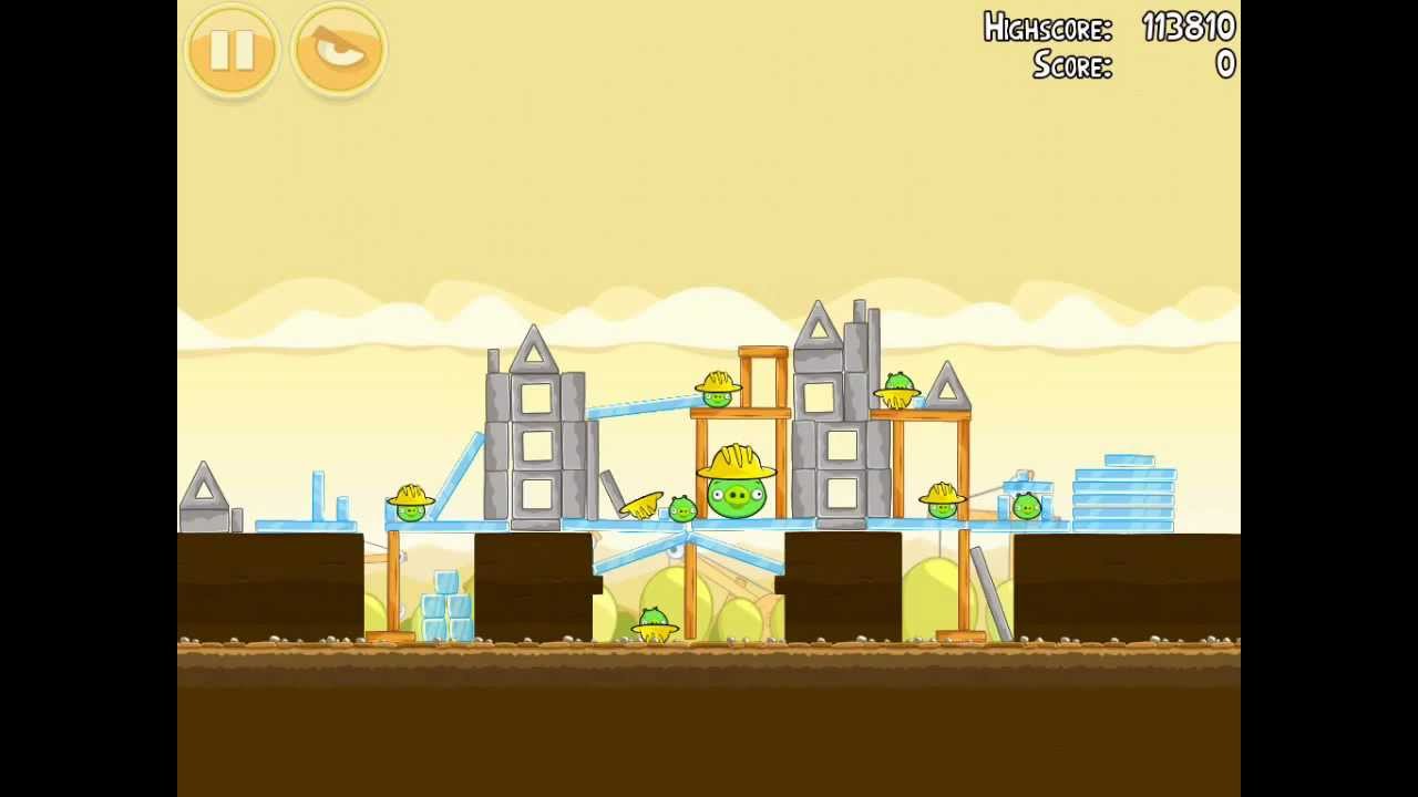 Angry Birds Big Setup 11-2 Walkthrough 3 Star - YouTube