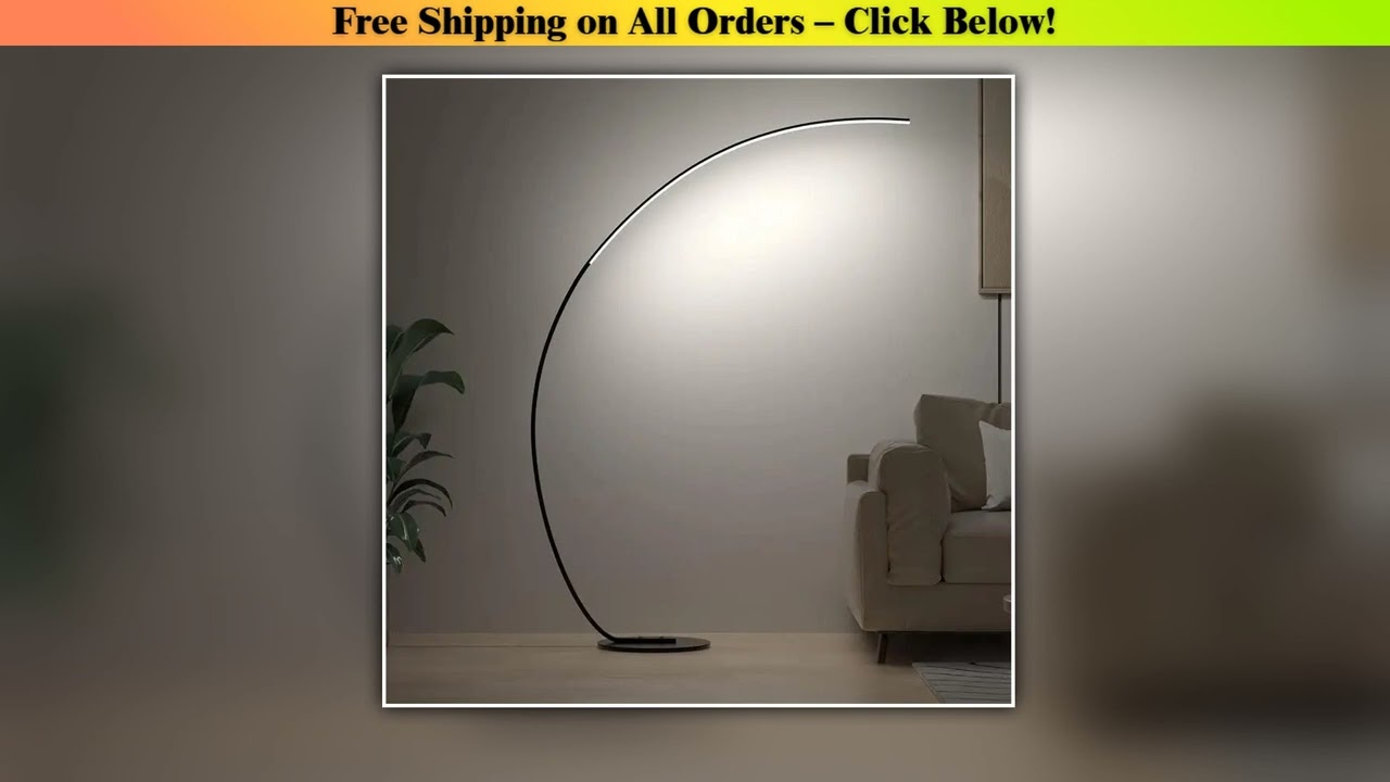 Nordic LED Corner Floor Lamp Simple Black White Floor Light For Dining Room Living Room Bedroom