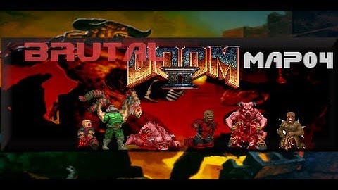 Doom 2 with "BrutalDoom" mod, MAP04 - The Focus
