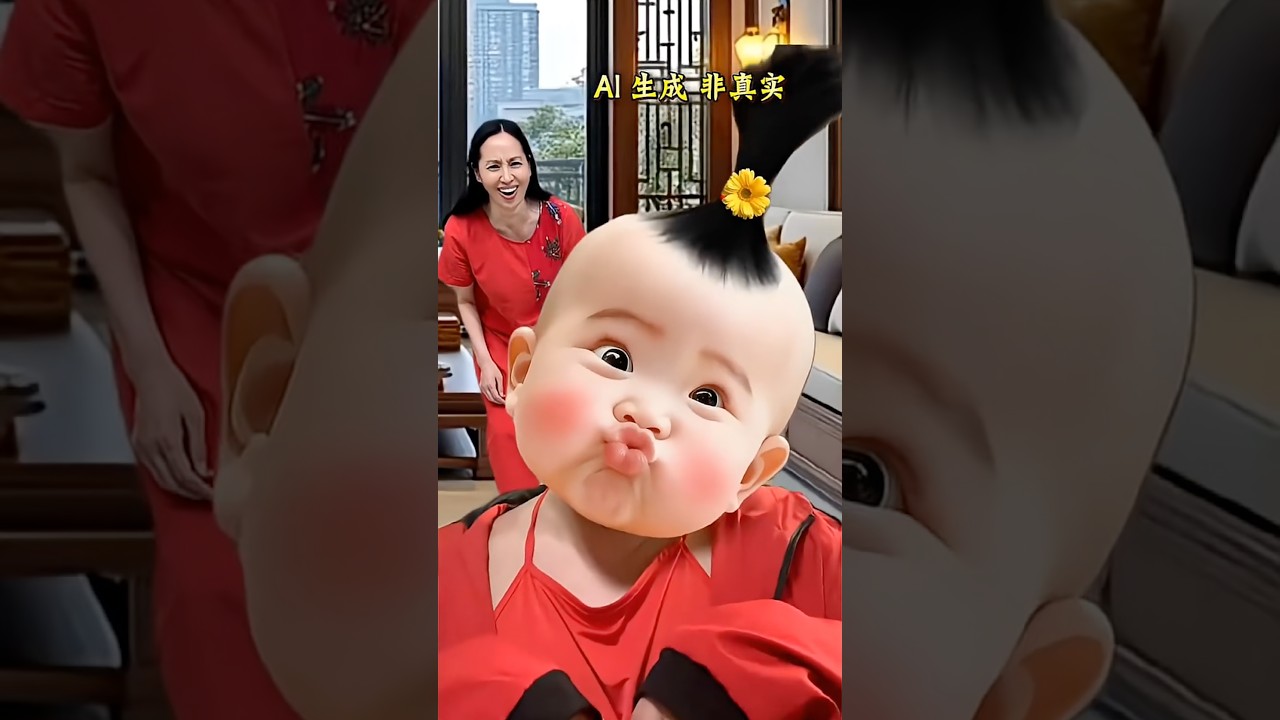 애기가 울자 젖병 물어다주는 리트리버🥰