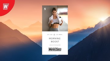 MORNING BOOSTс Анной Кузнецовой | 31 августа 2022 | Онлайн-тренировки World Class