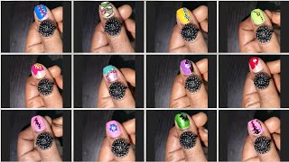 Easy and simple Nail art compilation for beginners ll easy nailart without costly tools 💅🌸