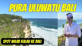 PURA ULUWATU TARI KECAK PENUH SEJARAH PERNAH TERBAKAR