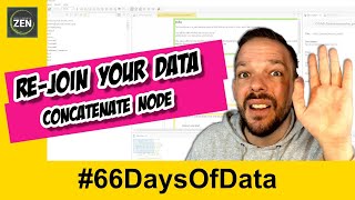 Famous KNIME Concatenate Node - Day 21 - 66 Days of Data Profile