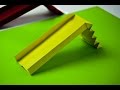 How to make a paper playground slide (origami)