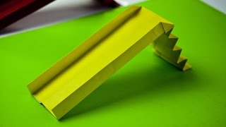 How to make a paper playground slide (origami)