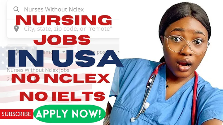 HOW TO GET NURSING JOBS IN USA, WITHOUT NCLEX AND IELTS