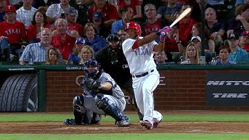 NYY@TEX: Andrus hits RBI triple to right-center field