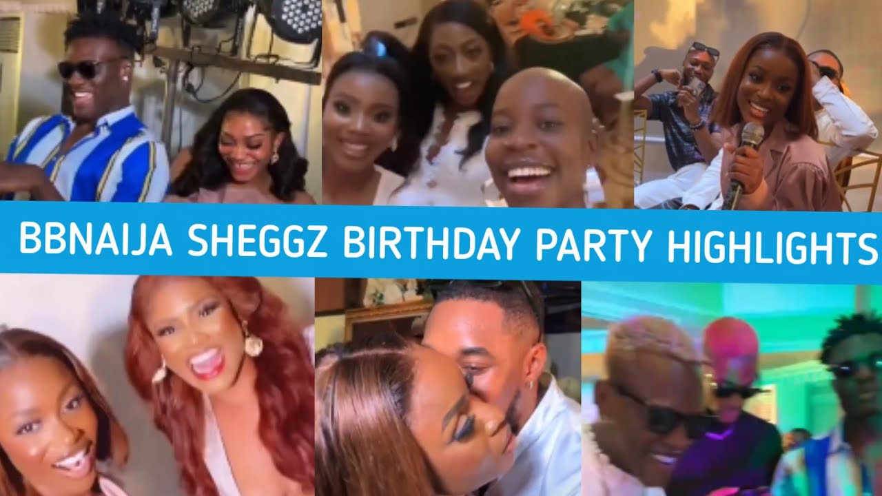 SHEGGZ BIRTHDAY PARTY HIGHLIGHTS: SHEGGZ KISSES BELLA, DOYIN SPRAYS SHEGGZ, PHYNA & CHOMZY DANCING