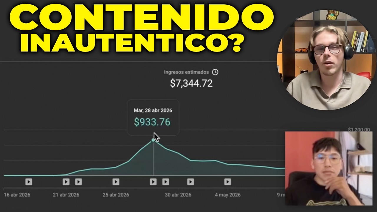 $7,344.72 con 1 Canal de Youtube Automatizado de IA