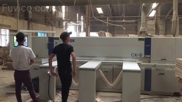 [ FUVICO ] COMPUTER PANEL SAW ( Including optimize cutting software )