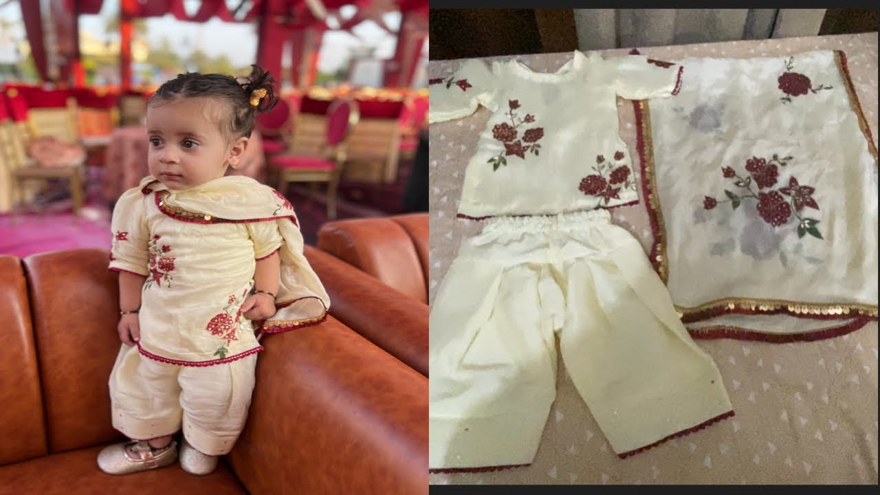 1 year old baby girl farshish salwar suit 