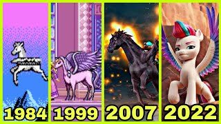 Evolution of Pegasus in 18 different games [1984 - 2022] screenshot 1