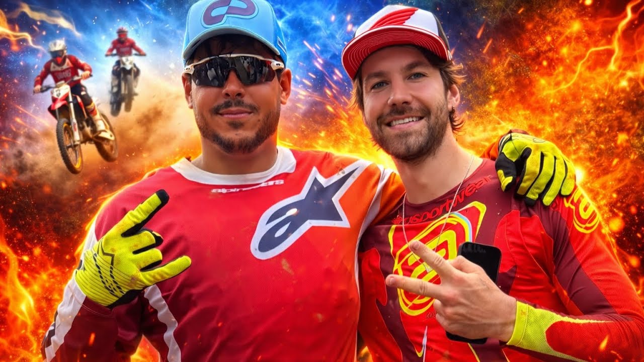 DESAFIEI O ENZO LOPES NO EVENTO DE MOTOCROSS
