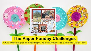Using Fall Colors | Paper Funday Challenege