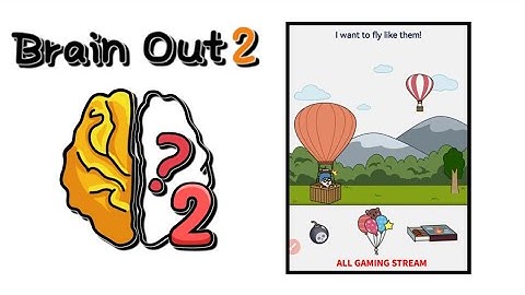 Brain Out 2 Level 268 || i want to fly like them! Gameplay