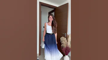 لابقلي اوتفت معلمه المدرسه او ارجع لستايلي Dyanaaryan اكسبلور Fashion Dubai Dress 