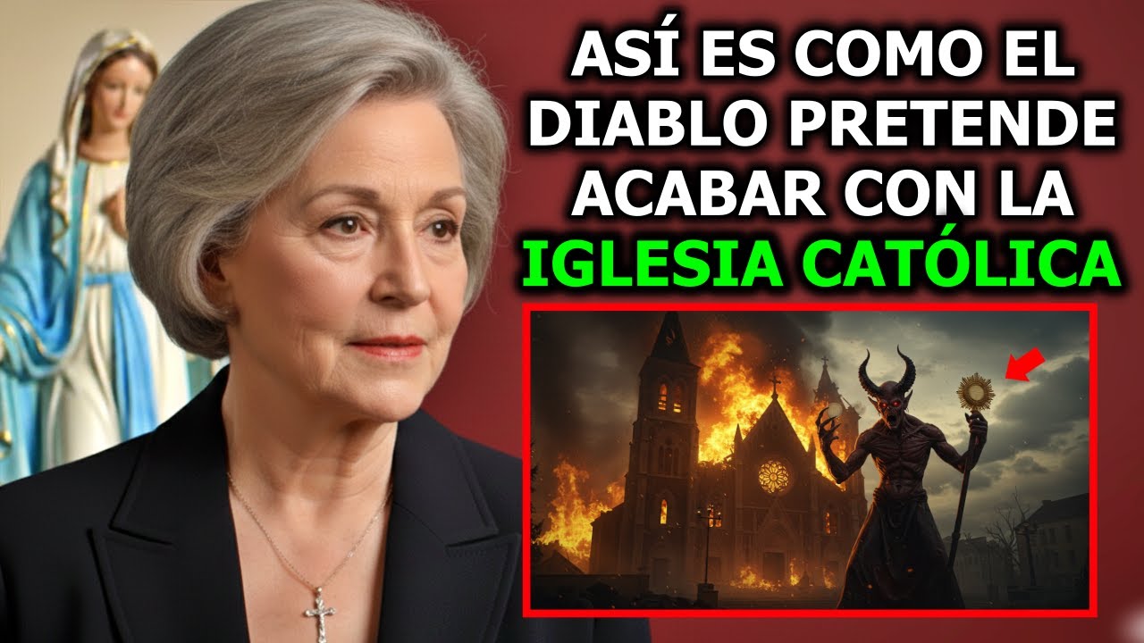RELATO IMPACTANTE: Protestante poseída gritó el plan del diablo contra la Iglesia Católica.
